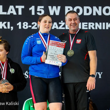 Mistrzostwa Polski w podnoszeniu ciężarów. Medal dla Oliwii Habierskiej