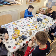 Warsztaty z klasą trzecią. Przygotowania do świąt