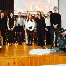 Montaż poetycko-muzyczny. Jasełka w Staszicu