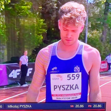 Mistrzostwa Polski w Białymstoku. Srebrny medal dla Mikołaja Pyszki