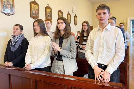 fot. Marcin Jarzembowski i ks. Michał Czyż